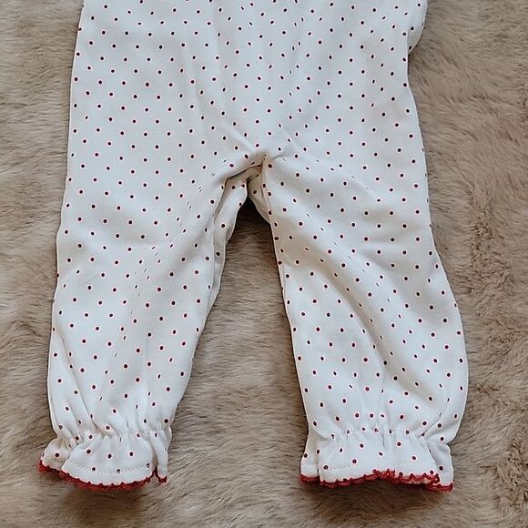 MUD PIE "MY FIRST CHRISTMAS" REINDEER CONVERTIBLE GOWN/ROMPER, SZ 0-3 MOS. - NEW - Picture 9 of 12